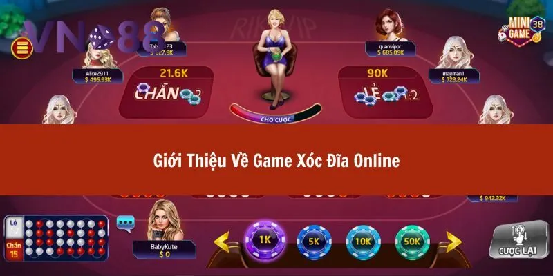 game xóc đĩa online